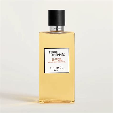 hermes hair and body shower gel.